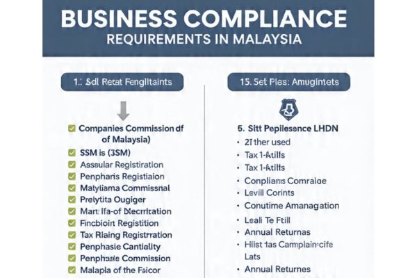 Checklist for business compliance requirements Malaysia including SSM and LHDN