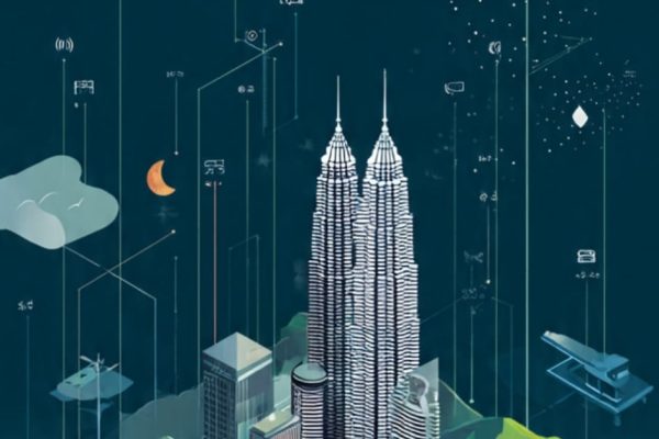 Digital ecosystem diagram for a growing Malaysian SME